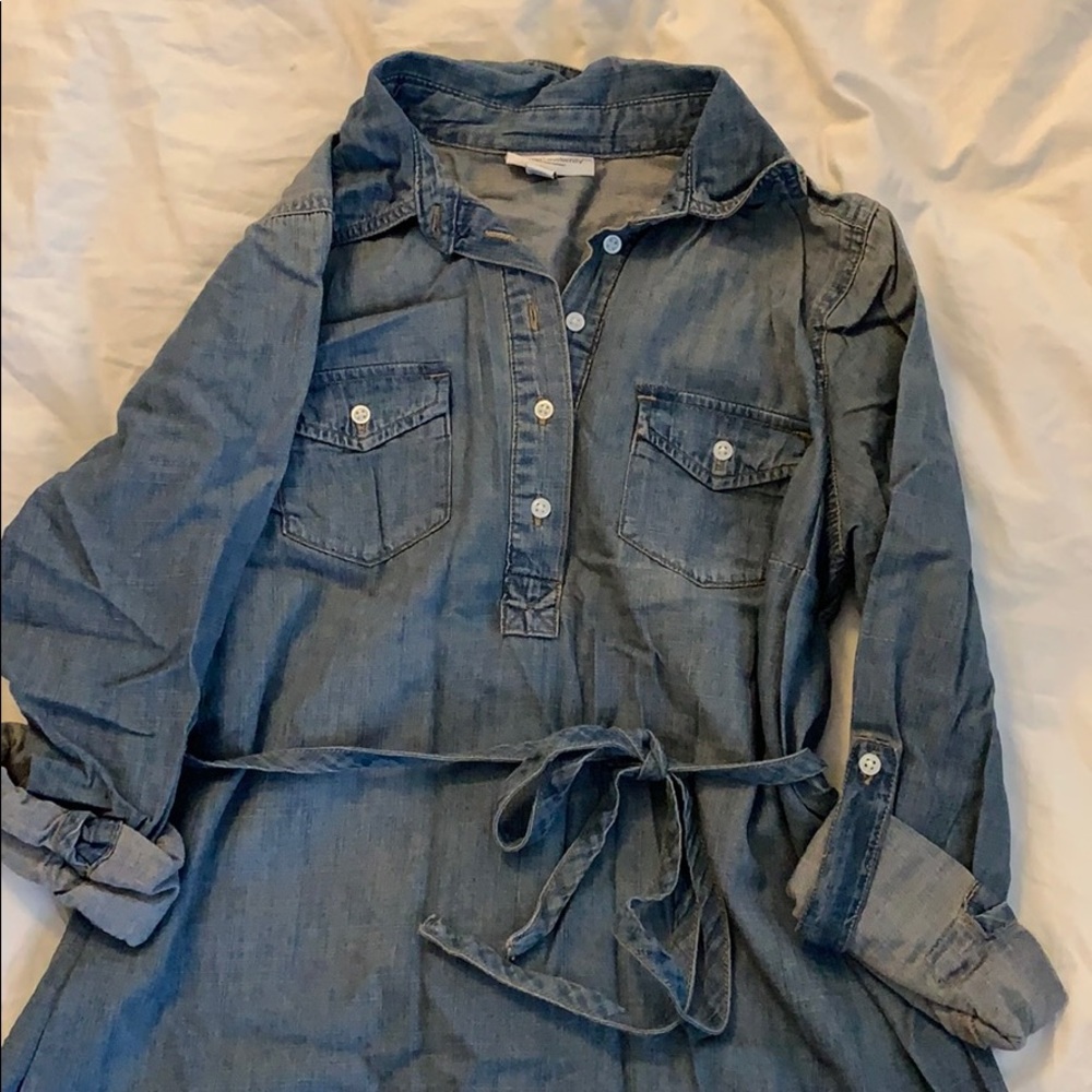 Liz Lange Maternity Chambray Tunic